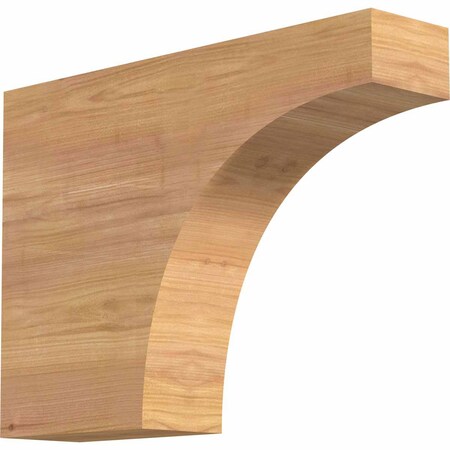 Ekena Millwork Huntington Smooth Rafter Tail, Western Red Cedar, 3 1/2"W x 12"H x 16"L RFT04X12X16HUN00SWR